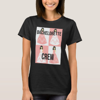 T-shirt Équipe d'enterrement de vie de jeune fille de la m