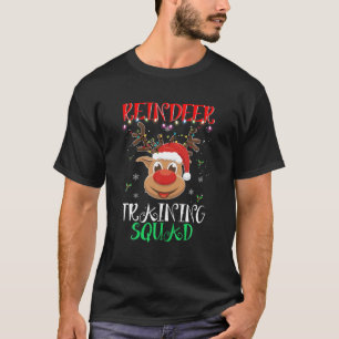 T-shirt Équipe d'entraînement des rennes Équipe de course 