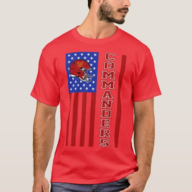 T-shirt Équipe des commandants (Devant)