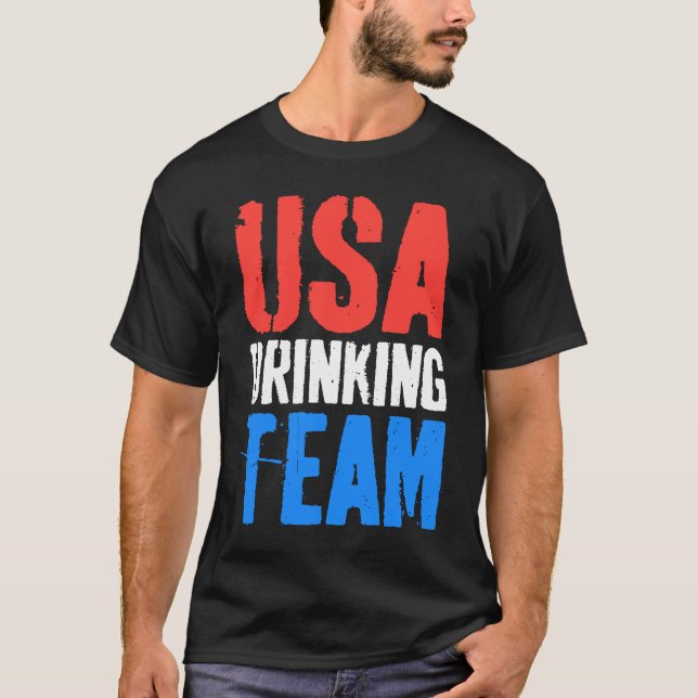 T-shirt Équipe des États-Unis 4 juillet (Devant)