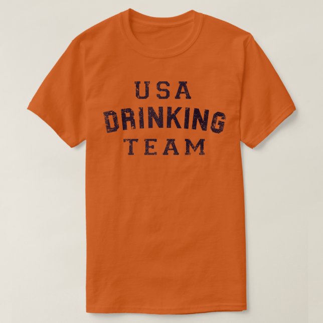 T-shirt Équipe des États-Unis de boisson (Design devant)