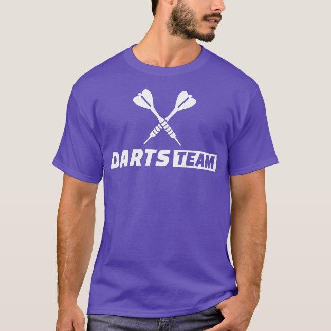 T-shirt Équipe des fléchettes (Devant)