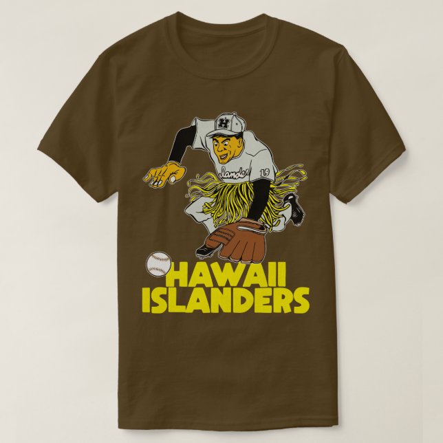 T-shirt Équipe des Hawaii Islanders de baseball défaite TS (Design devant)