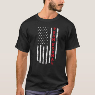 T-shirt Équipe des hommes normaux Équipe des femmes normal