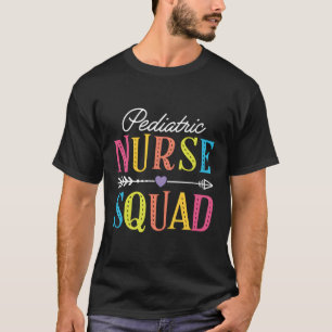 T-shirt Équipe des infirmières pédiatriques