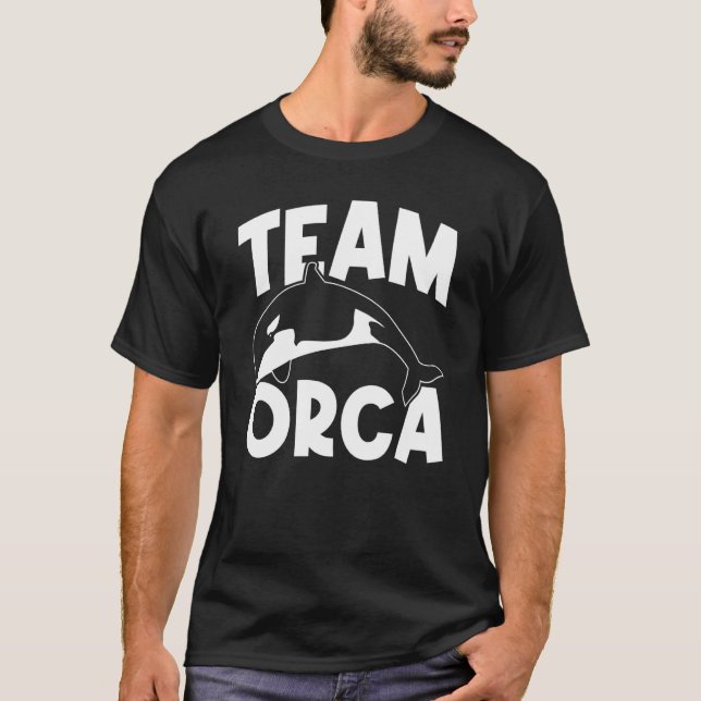 T-shirt Équipe des Orques Orca Baleines Orca Swea (Devant)