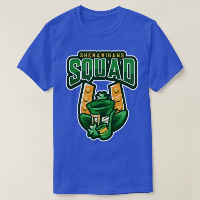 T-shirt Équipe des Shenanigans (Design devant)