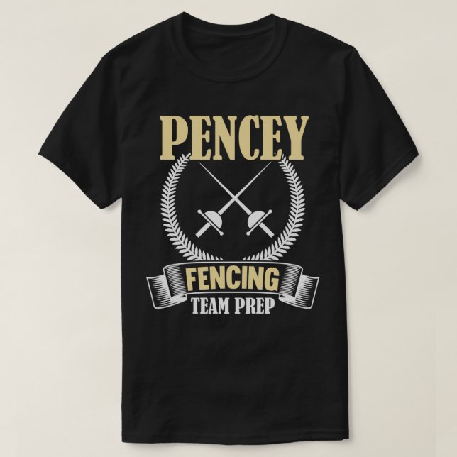 T-shirt équipe d'escrime de pencey (Design devant)