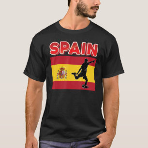 T-shirt Équipe d'Espagne de football mondial Cham