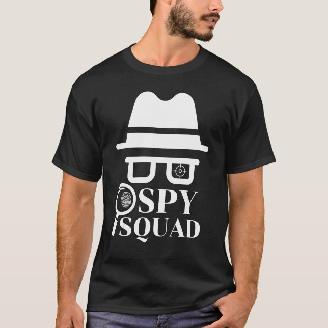 T-SHIRT ÉQUIPE D'ESPIONNAGE (Devant)