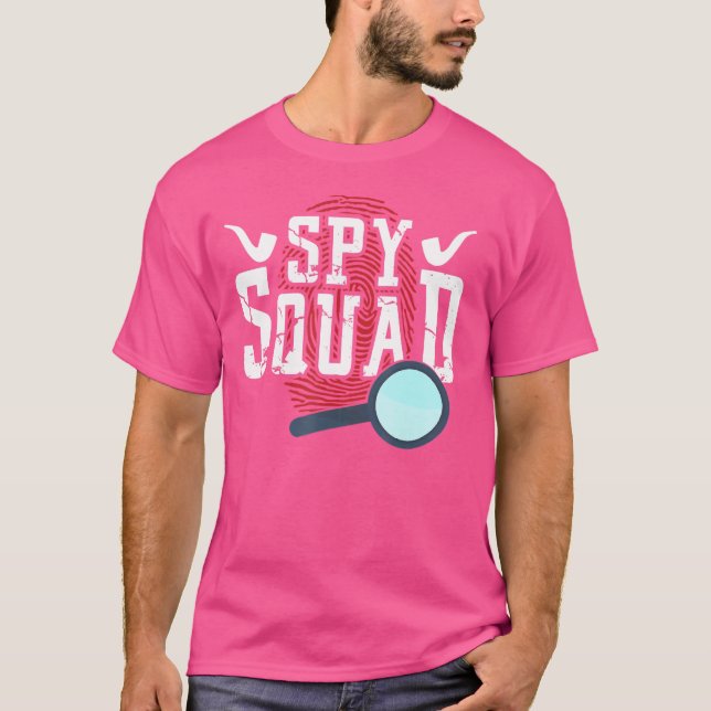 T-shirt Équipe d'espionnage (Devant)
