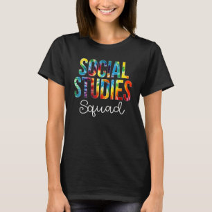 T-shirt Équipe d'études sociales Jour de l'appréciation de