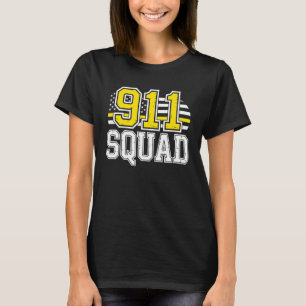 T-shirt Équipe d'expédition 911 Travail de quart d'urgence