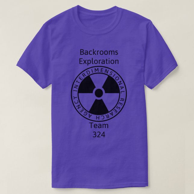 T-shirt Équipe d'exploration des salons arrière radioactiv (Design devant)