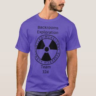T-shirt Équipe d'exploration des salons arrière radioactiv