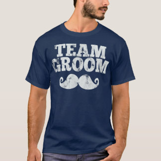 T-shirt Équipe d'hommes mariés Équipe de mariés Enterremen