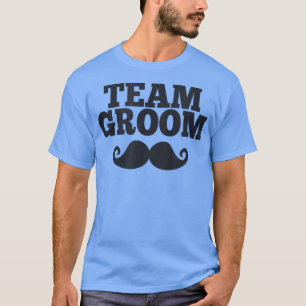 T-shirt Équipe d'hommes mariés Équipe de mariés Enterremen