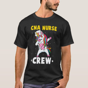 T-shirt Équipe d'infirmière Cna Équipe de licorne qui fai