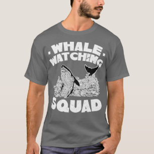 T-shirt Équipe d'observation des baleines