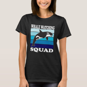 T-shirt Équipe d'observation des baleines