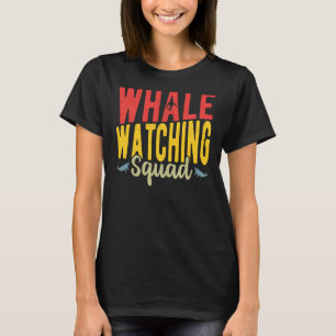 T-shirt Équipe d'observation des baleines