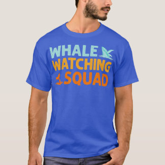 T-shirt Équipe d'observation des baleines Amoureux des bal