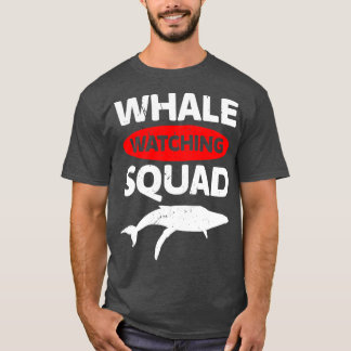 T-shirt équipe d'observation des baleines Baleine Observat