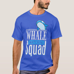 T-shirt Équipe d'observation des baleines Cétacée