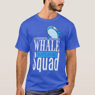 T-shirt Équipe d'observation des baleines Cétacée