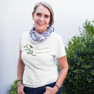 T-shirt Équipe d'ornithologie anniversaire