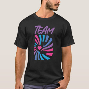 T-shirt Équipe Drapeau Bisexuel Bi Pride B