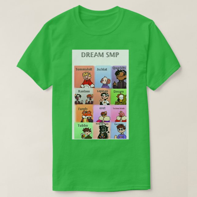 T-shirt Equipe Dream smp (Design devant)