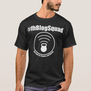 T-shirt Équipe du blog sur la condition physique et la sa