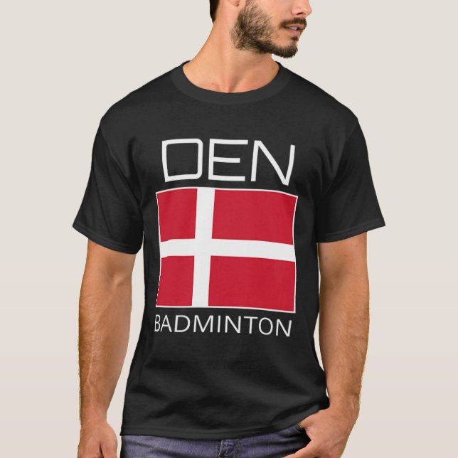 T-shirt Équipe du Danemark de Badminton Athlète danoise De (Devant)