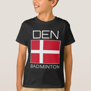 T-shirt Équipe du Danemark de Badminton Athlète danoise De