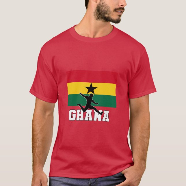 T-shirt Équipe du Ghana de football (Devant)