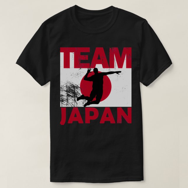 T-shirt Équipe du Japon de volley-ball (Design devant)