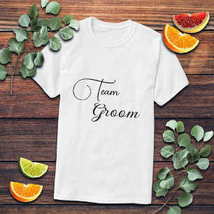 T-shirt Équipe du marié