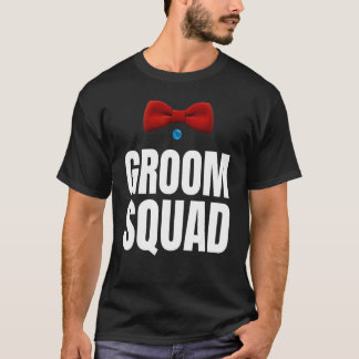T-shirt Équipe du marié Enterrement de vie de garçon Maria