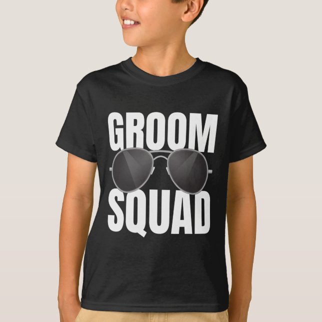 T-shirt Équipe du marié Équipe du marié Équipe drôle de cé (Devant)