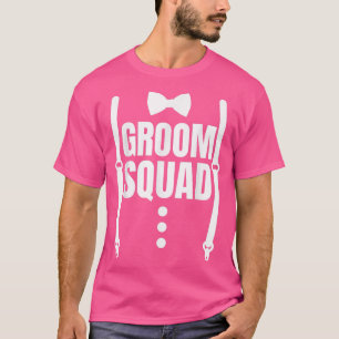T-shirt Équipe du marié Équipe du marié Équipe Funny Bache