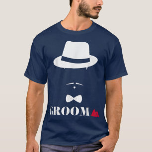 T-shirt Équipe du marié Garçons d'honneur Bague Mariage En