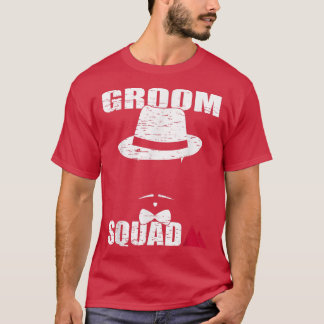 T-shirt Équipe du marié Garçons d'honneur Bague Mariage En