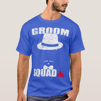 T-shirt Équipe du marié Garçons d'honneur Bague Mariage En