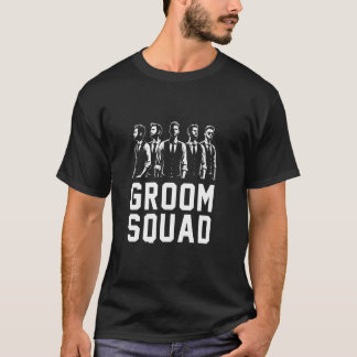 T-shirt Équipe du marié Garçons d'honneur Équipe de fête d