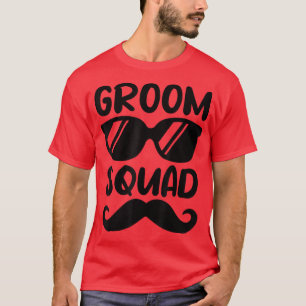 T-shirt Équipe du marié, groupe de mariage drôle, famille 