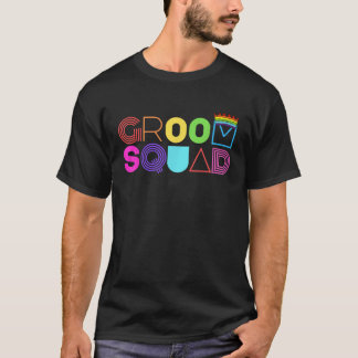 T-shirt Équipe du marié Mariage Fiancé Équipe de garçon d'