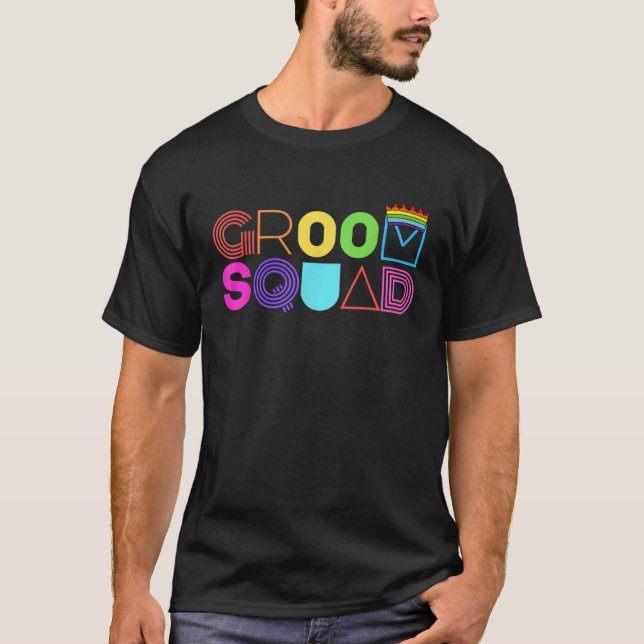 T-shirt Équipe du marié Mariage Fiancé Équipe de garçon d' (Devant)