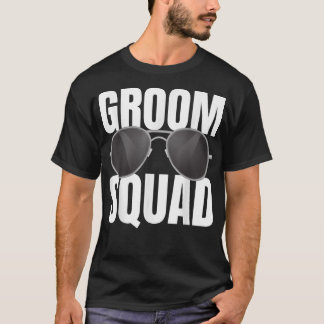 T-shirt Équipe du marié, membres de l'équipe, équipe drôle