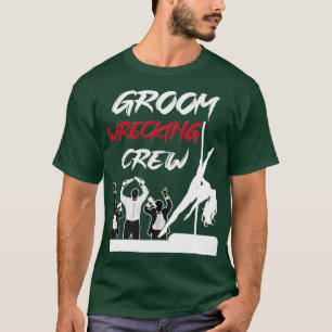 T-shirt Équipe du marié, tenue de fête de garçon pour boir